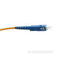 Cable de parche de fibra óptica de modo simple SC-SC Simplex